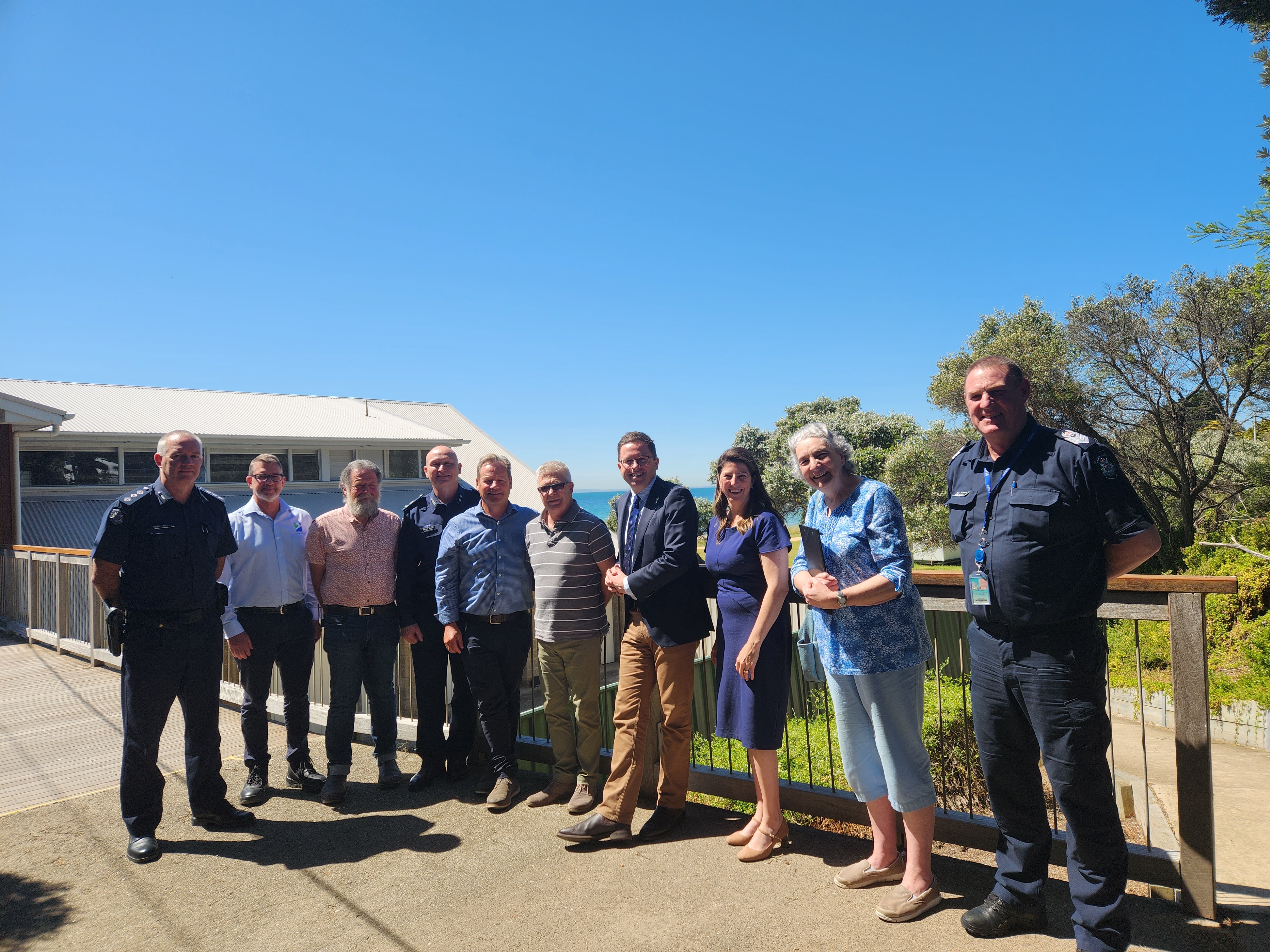 Minister for Police Visits Bellarine and Portarlington Police Stations Main Image